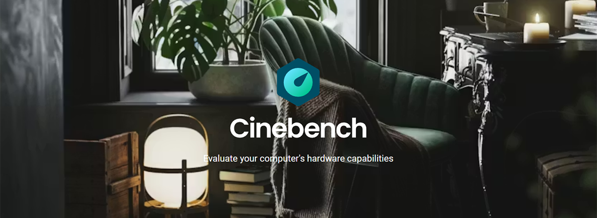 The download banner used on www.maxon.net for the Maxon Cinebench