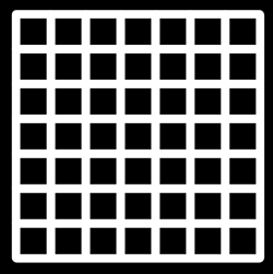 gridlines7x7