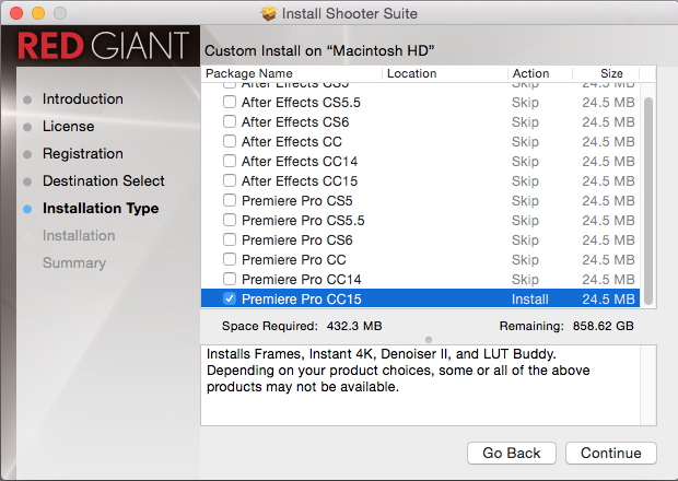 Installer Premiere Pro CC 2015