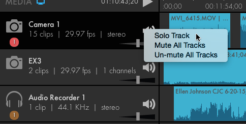 Solo-Mute Tracks
