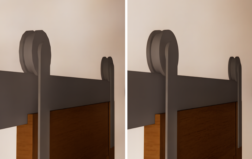 Comparison between Low and Very High geometry subdivisions for syncing with Maxon Redshift.