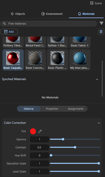 Library Browser showing two display modes: preview by image and list by name.