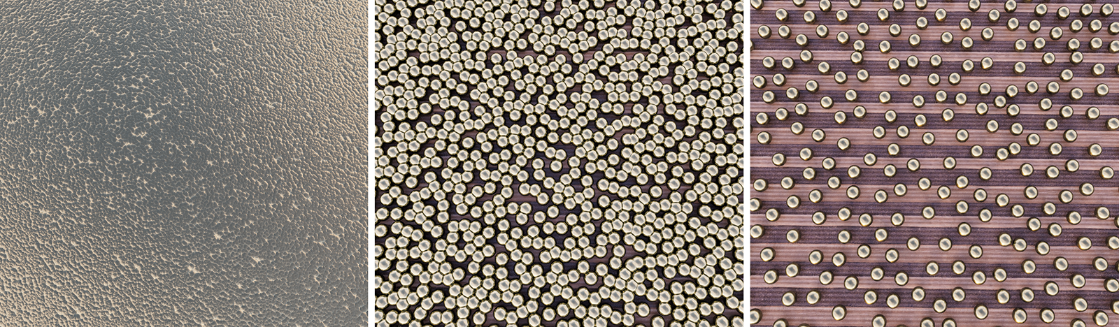 Effect of increasing Collision Radius values for the Surface Scattering Tool.