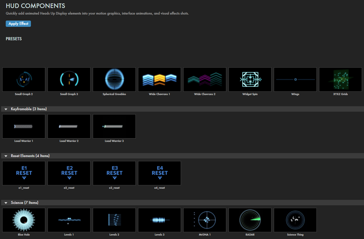 HUD Components