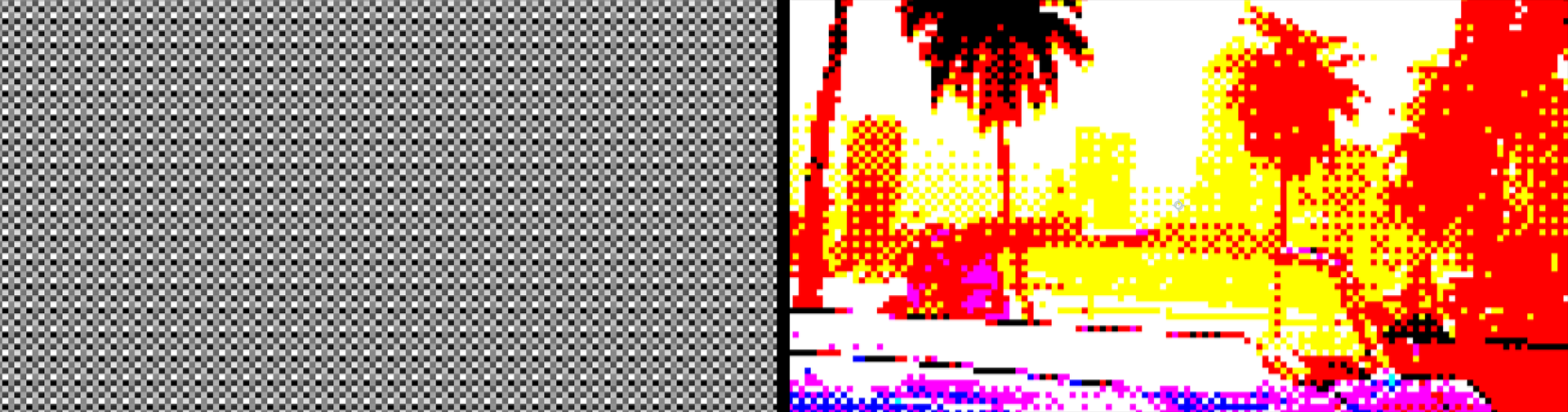Dither and Palettes