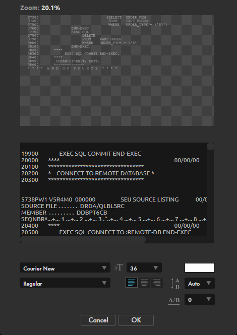 Edit Text Input Screen Screen Text