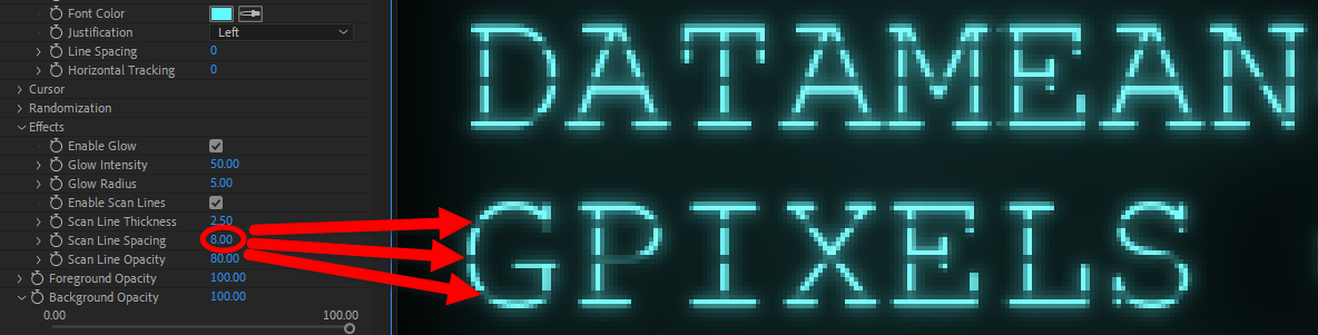 Screen Text