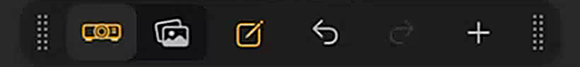 The Spotlight menu bar, attached to the Bottom Toolbar