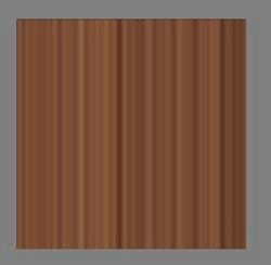 Plane drawn with GradientMap material, front ortho view.