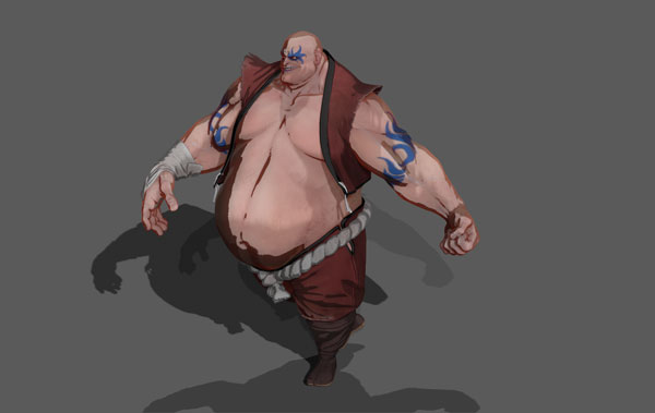 3D Posterization example