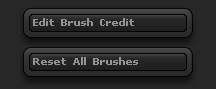 Brush palette - bottom buttons