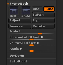 Front-Back section expanded