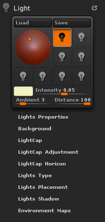 Light palette