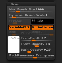 Preferences > Draw sub-palette