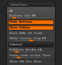 Preferences > Interface sub-palette with UI section