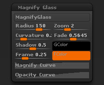 Preferences > Magnify Glass sub-palette