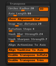 Preferences > Transpose sub-palette