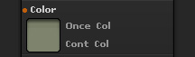 Picker > Color sub-palette