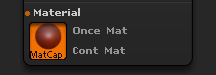Picker > Material sub-palette