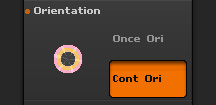 Picker > Orientation sub-palette