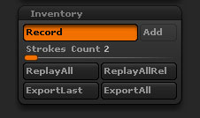 Stroke>Inventory sub-palette
