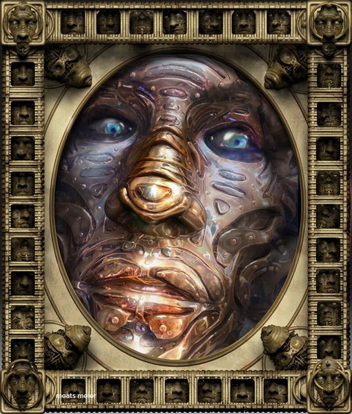 King Tut - ZBrush illustration by Meats Meier