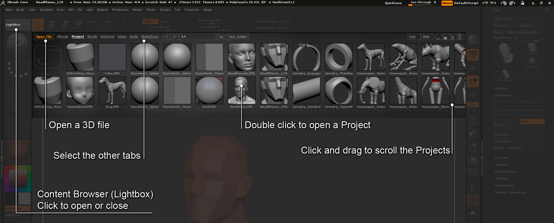 Core-Lightbox