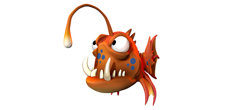 ZBrush Core fish