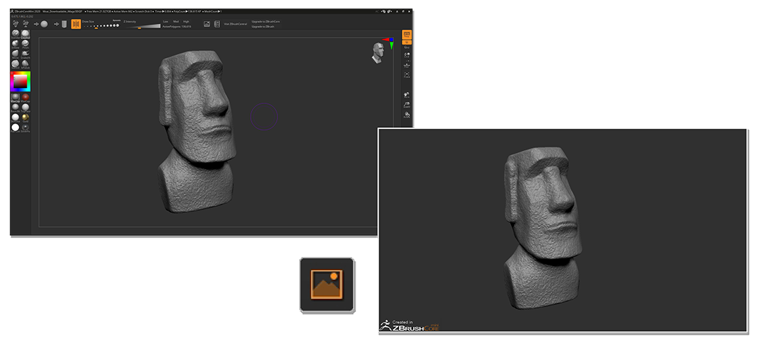 Exporting image
