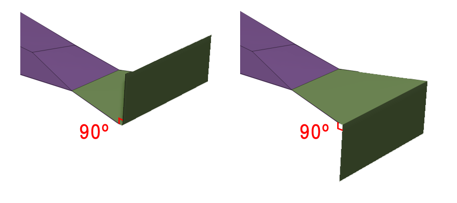 Extrude perpendicular