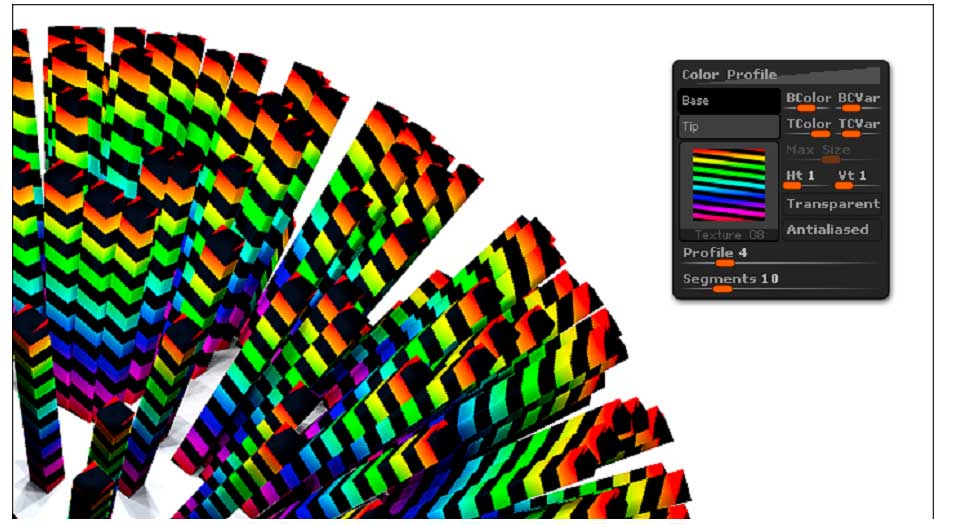 Frenchy Pilou-like texture applied on the fibers
