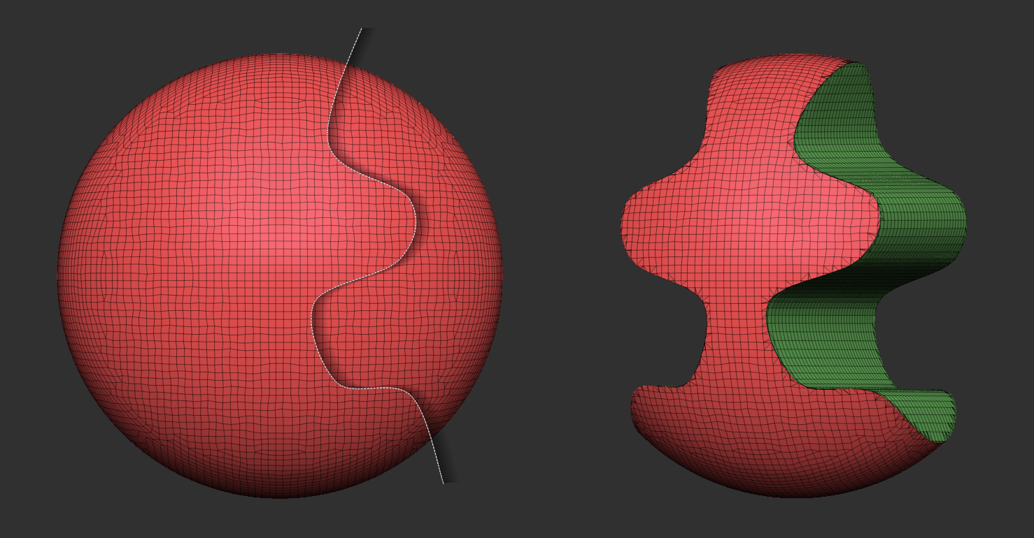 KinifeCurve example