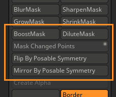 Masking additions