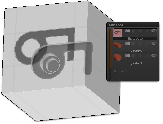 ShadowBox with subtools