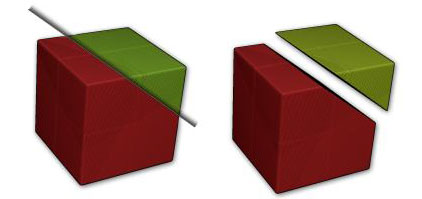 The Slice Curve, combined with the DynaMesh.
