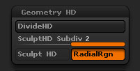 Tool > Geometry HD sub-palette