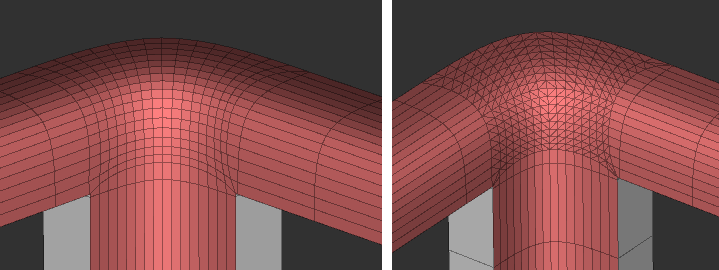 Triangulate Bevel Junctions