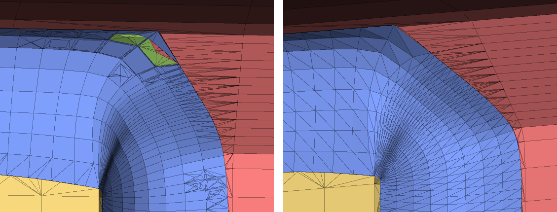Triangulation can improve the result